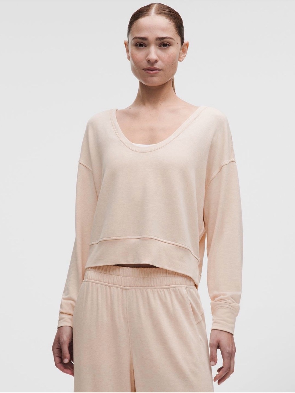 Lululemon Be Calm Scoop-Neck Pullover
